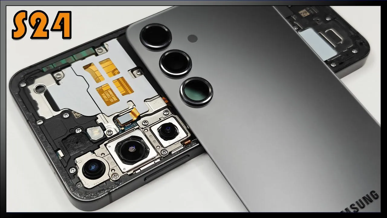 Видео разборки Galaxy S24 показывает, насколько прост его ремонт