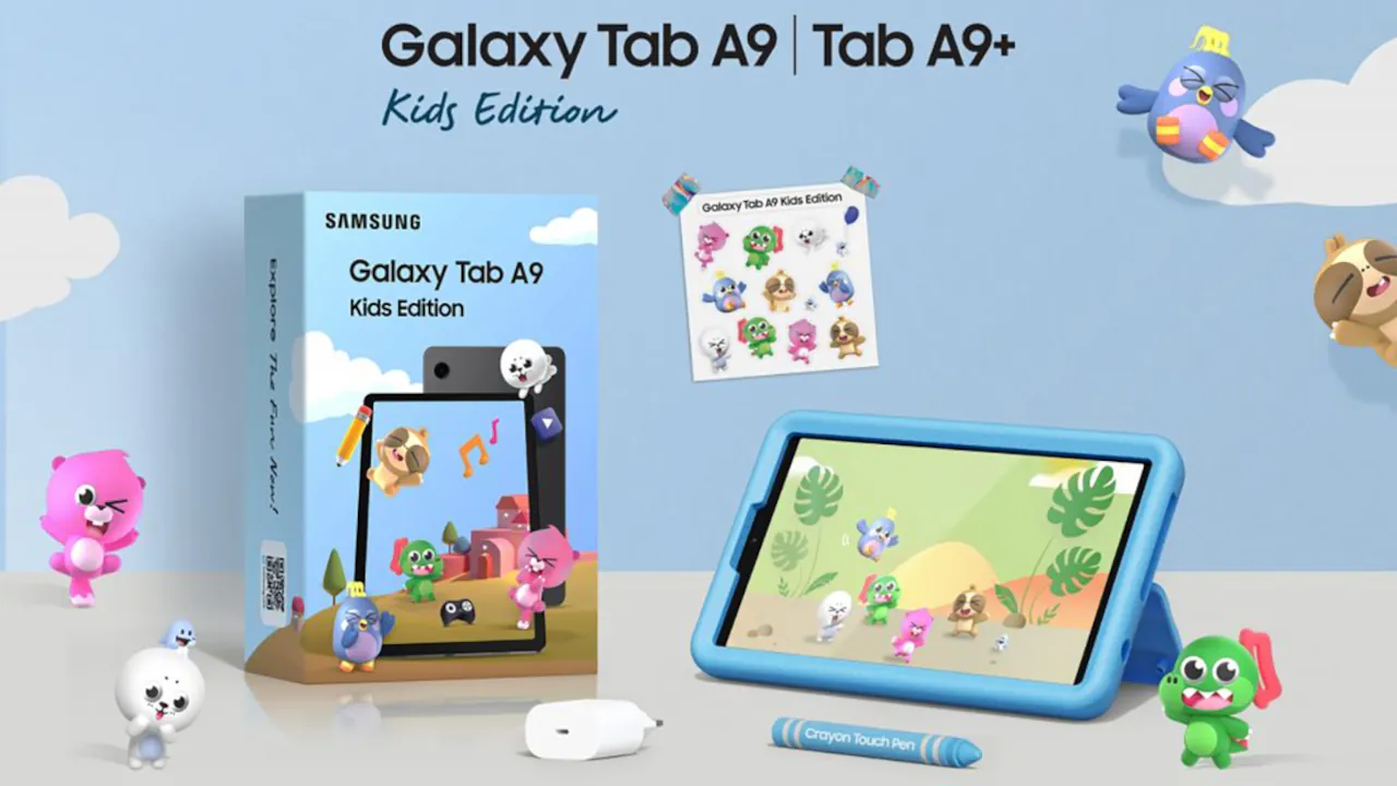 Samsung Galaxy Tab A9 Kids Edition: выпуск в Малайзии