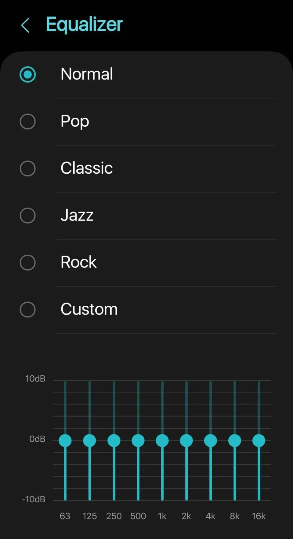 One UI 6 эквалайзер